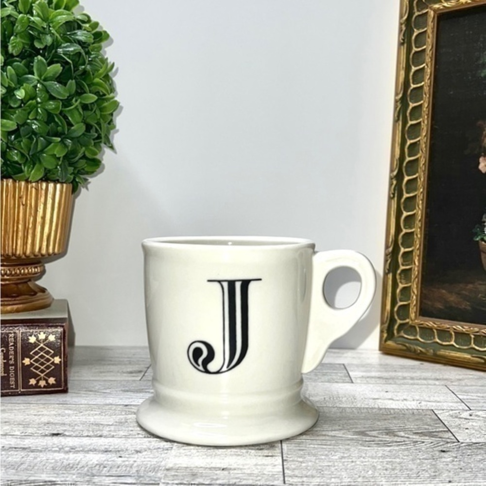 Anthropologie Monogram J Mug